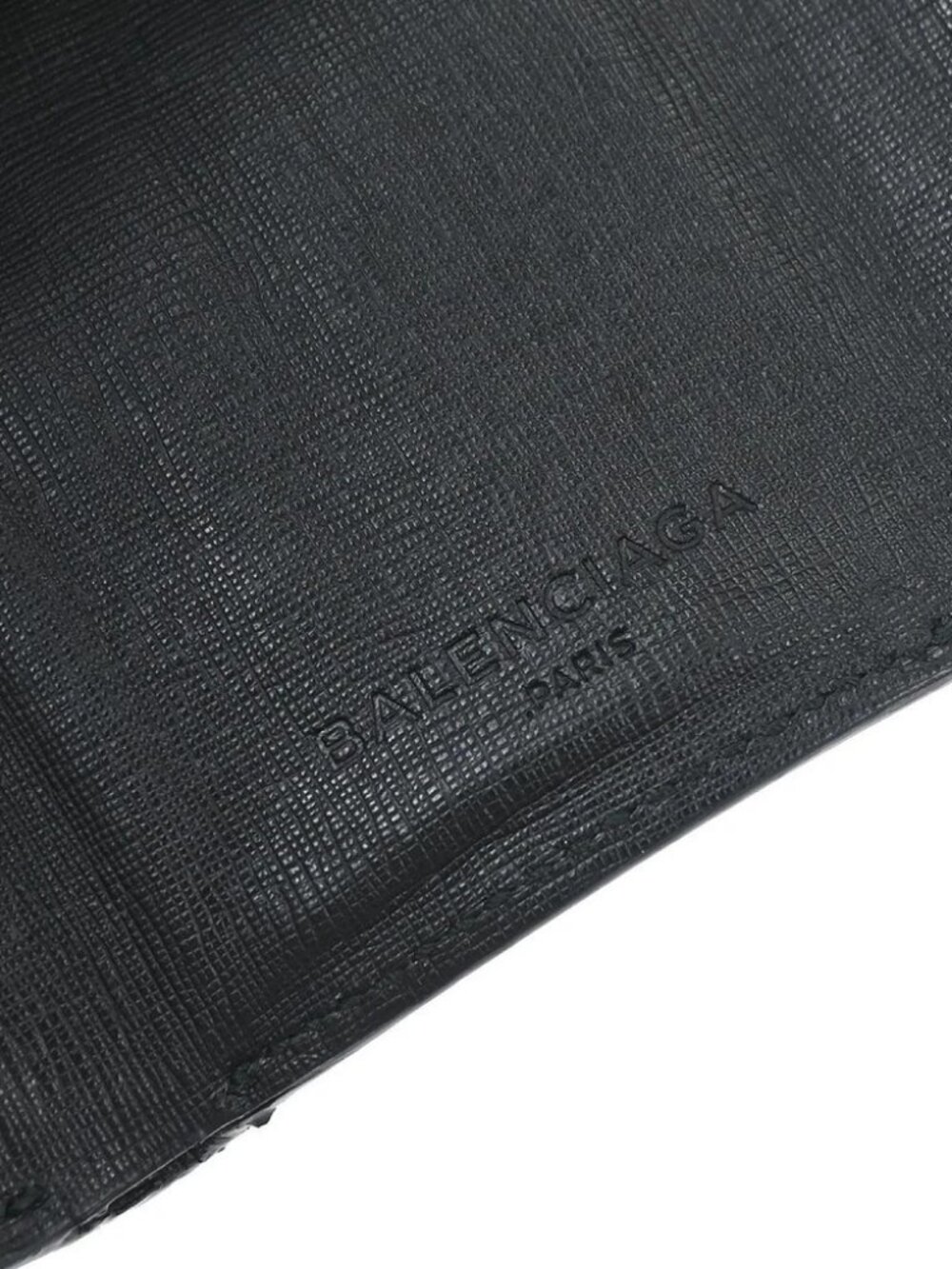 Balenciaga Black Leather Walle - Picture 8 of 15